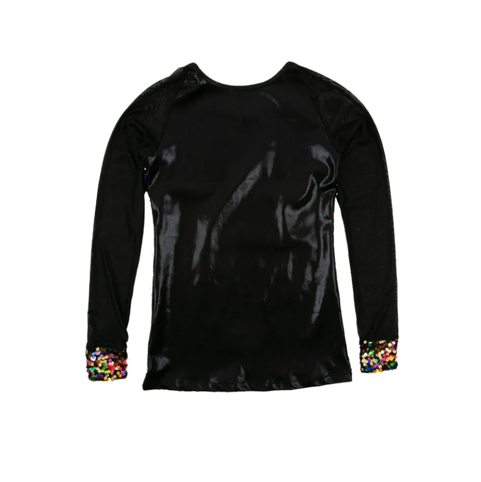 Alexandra Collection Kids Sequin Baseball Top