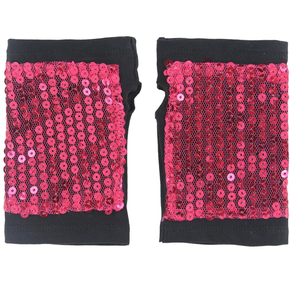 Alexandra Sequin Hand Gauntlets