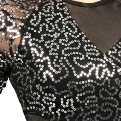 Belong Sequin Lace Biketard