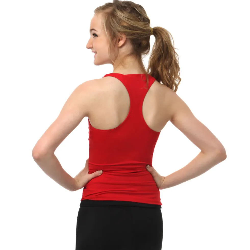 Body Wrappers Youth Racerback Pullover Tank Top