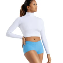Capezio Turtleneck Crop Top