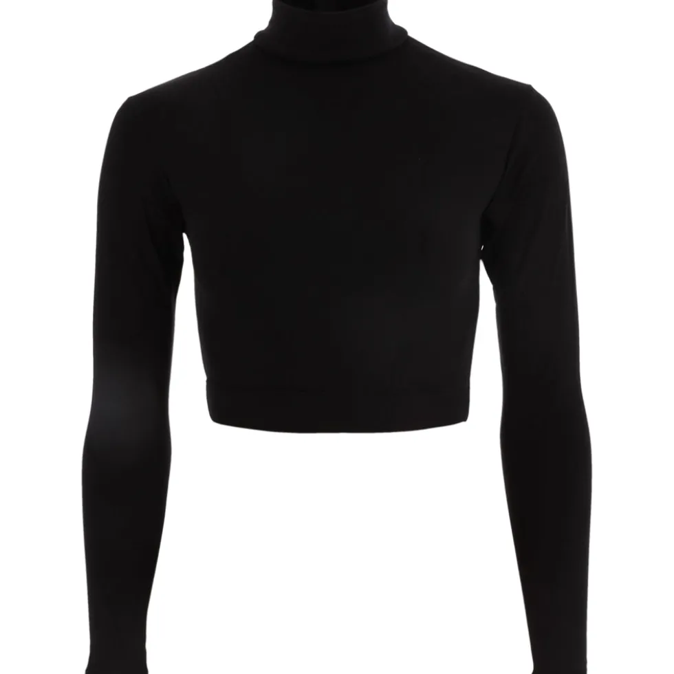 Capezio Turtleneck Crop Top