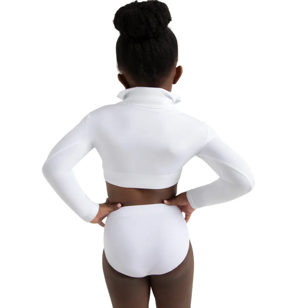Capezio Turtleneck Crop Top