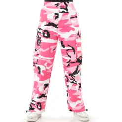 Cargo Parachute Wide Leg Cinched Pants