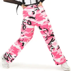 Cargo Parachute Wide Leg Cinched Pants