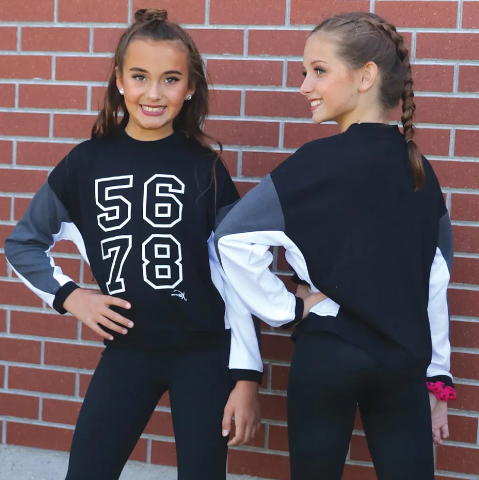 Colorblock Crewneck Sweatshirt