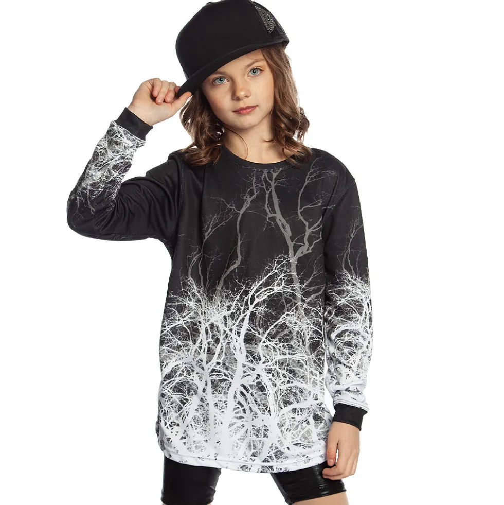 Frosted Midnight Long Sleeve Shirt