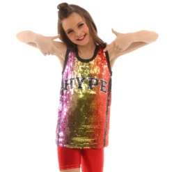 Hype Ombre Sequin Jersey