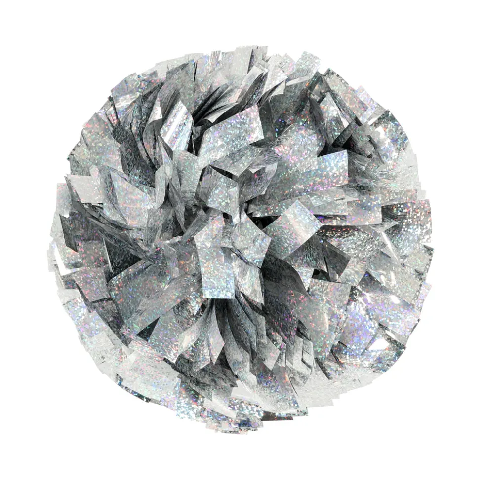 4 Inch Metallic Pom (Sold Individually)
