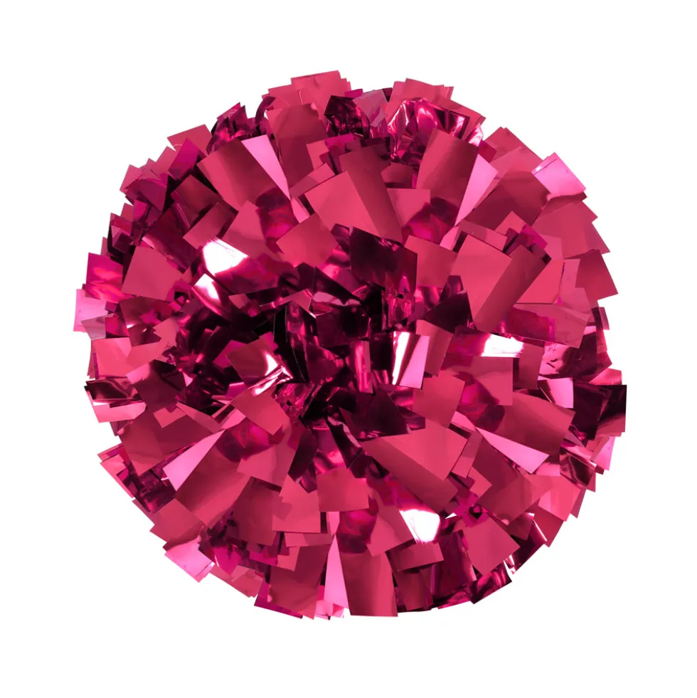 4 Inch Metallic Pom (Sold Individually)