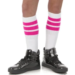 22 Inch Striped Tube Socks