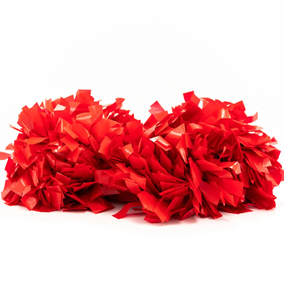 Just For Kix 4″ Vinyl Pom – High-Energy, Lightweight Cheer & Dance Pom (Sold Individually)