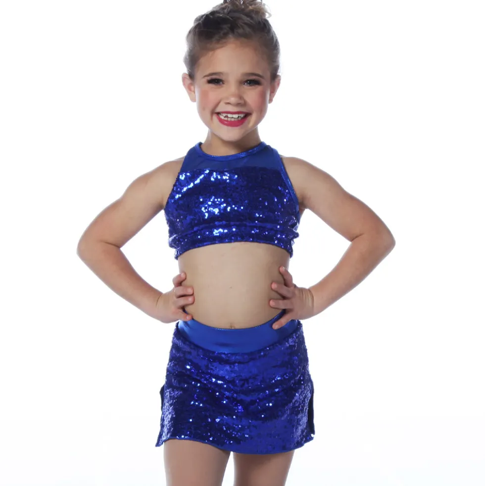 Kids Sequin Skort
