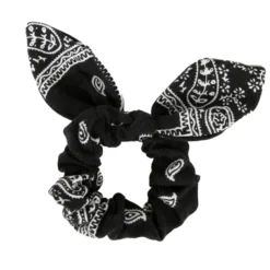 Knotted Bow Bandana Hair Scrunchie