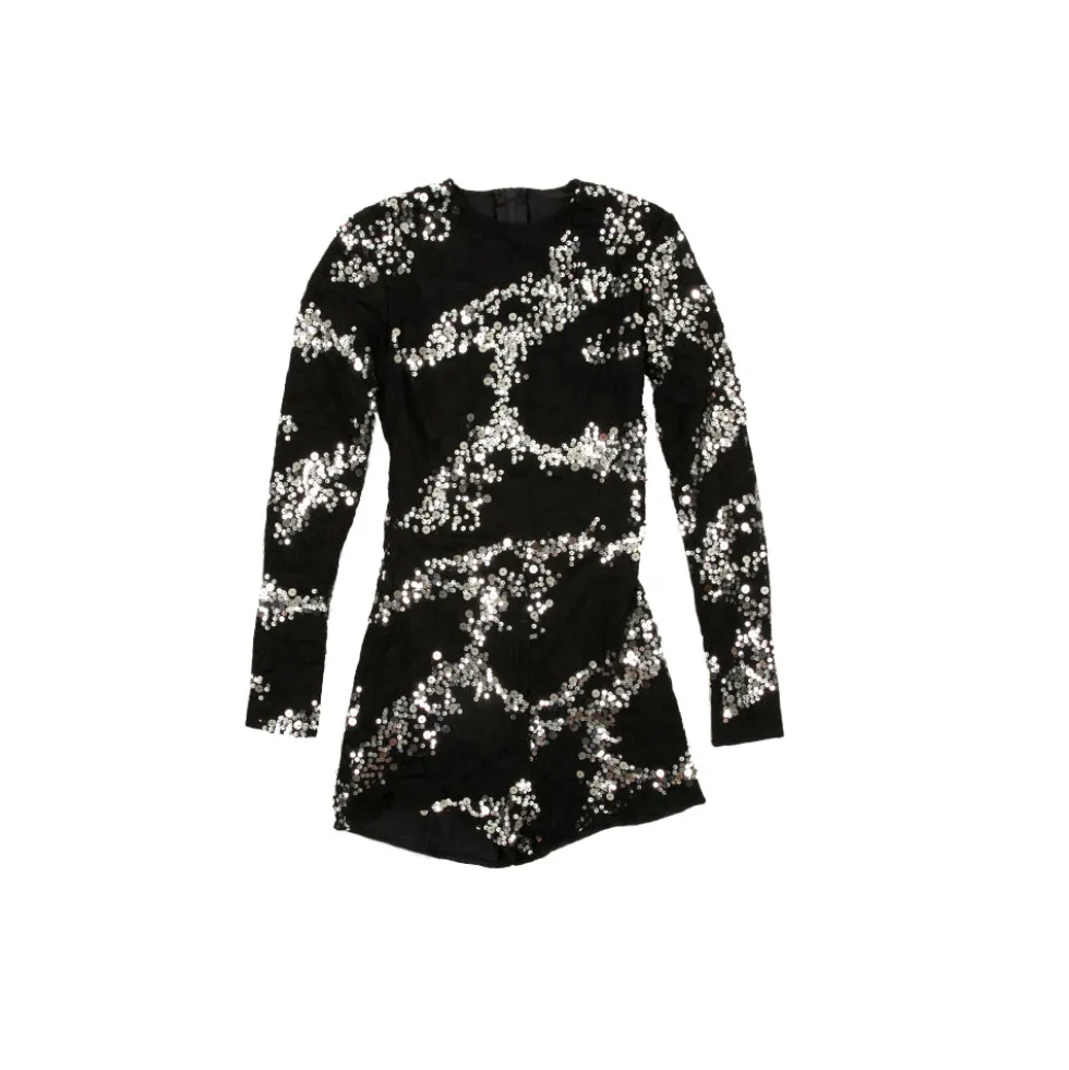 Lace Sequin Biketard