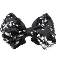 Large Sequin Hair Bow