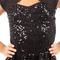Leave You Alone Peplum Biketard