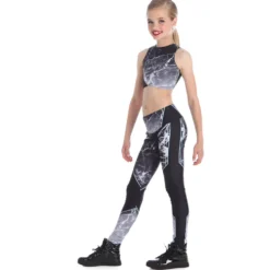 Marble Crop Top