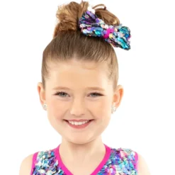 Multi Sequin Bow