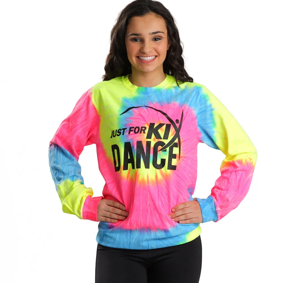 Neon Rainbow L/S Tye Dye JFK Dance