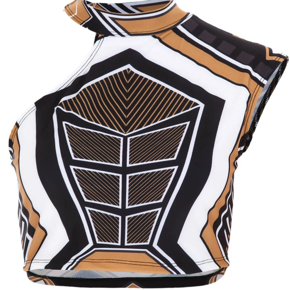 One Shoulder Crop Top -Egyptian