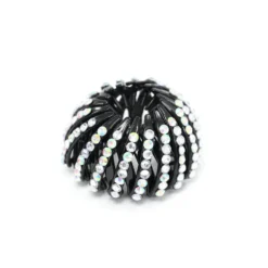 Plastic Rhinestone Pony Holder