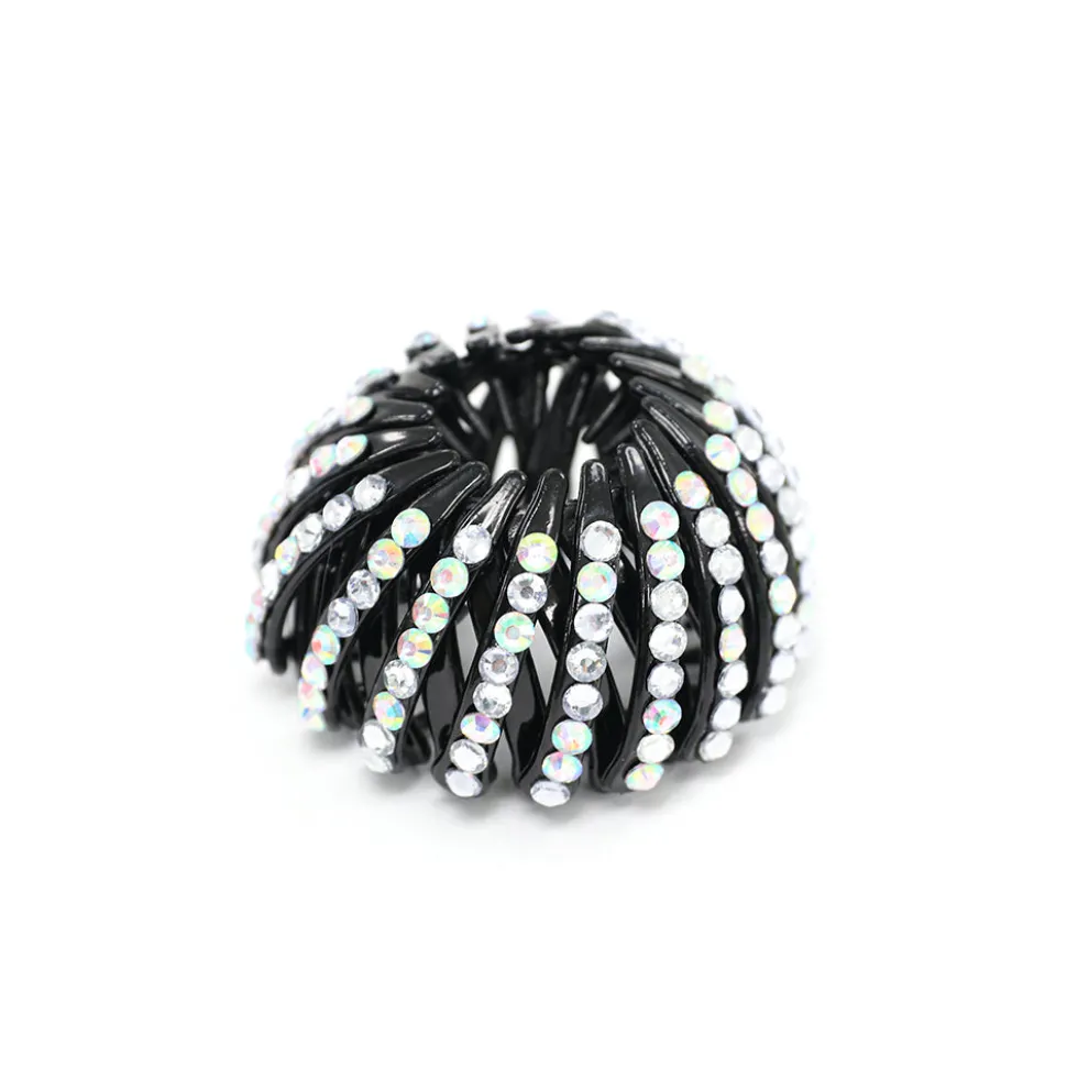 Plastic Rhinestone Pony Holder