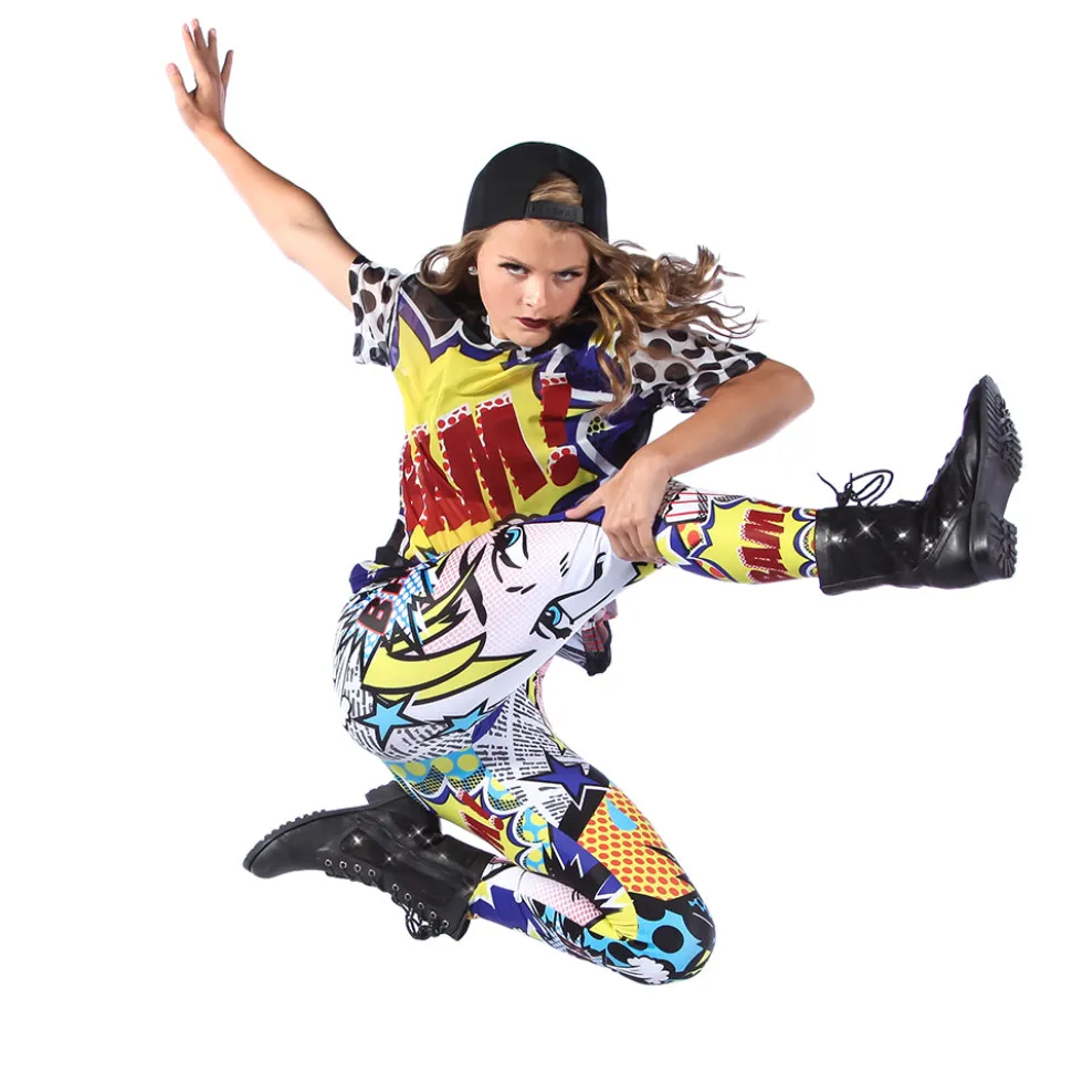 Pop Art Poppin Short Sleeve Mesh