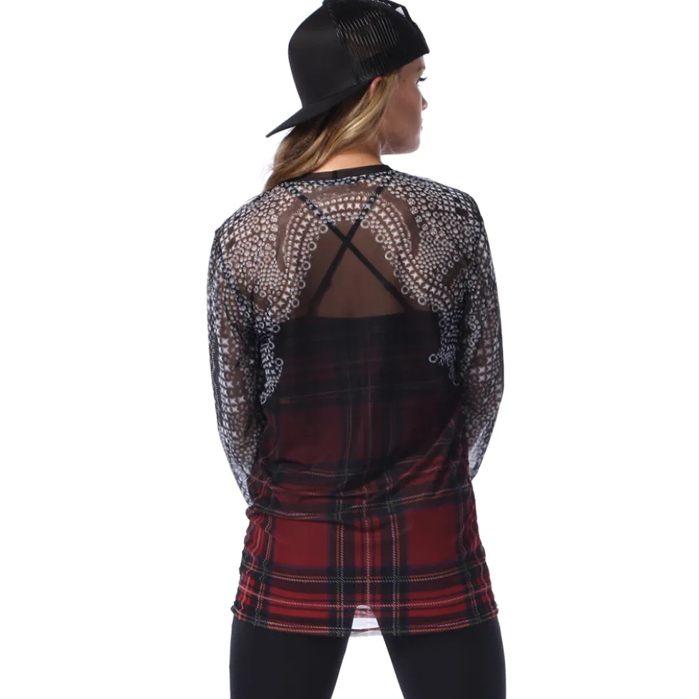 Punk Rock Princess Mesh Long Sleeve Tee