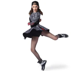 Punk Rock Princess Neoprene Skater Skirt