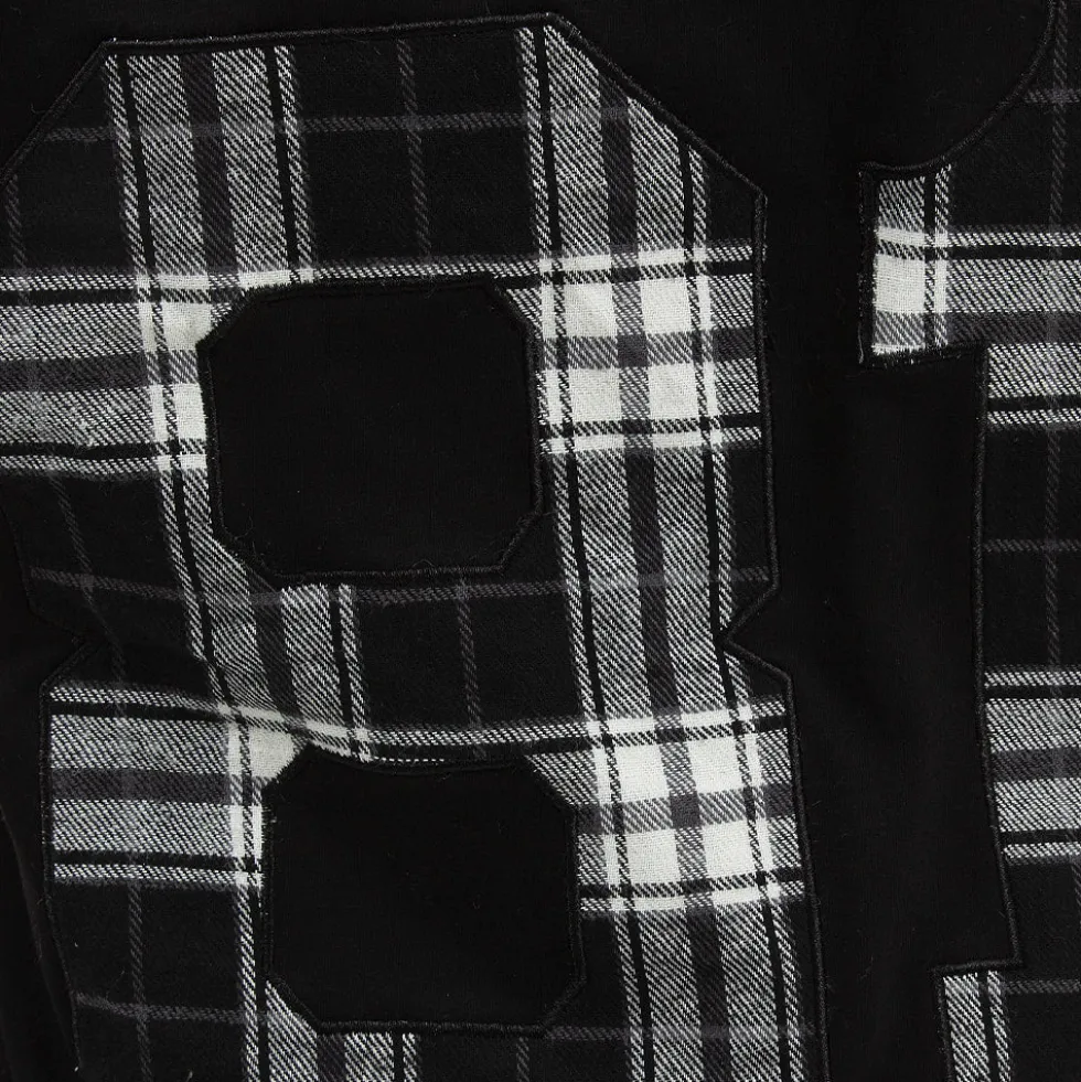 Rev it up Long Sleeve Hooded Embroidered Plaid Shirt