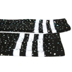 Rhinestone Stripe Socks