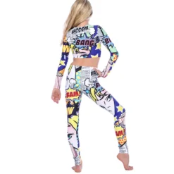 Royal Pop Art Leggings