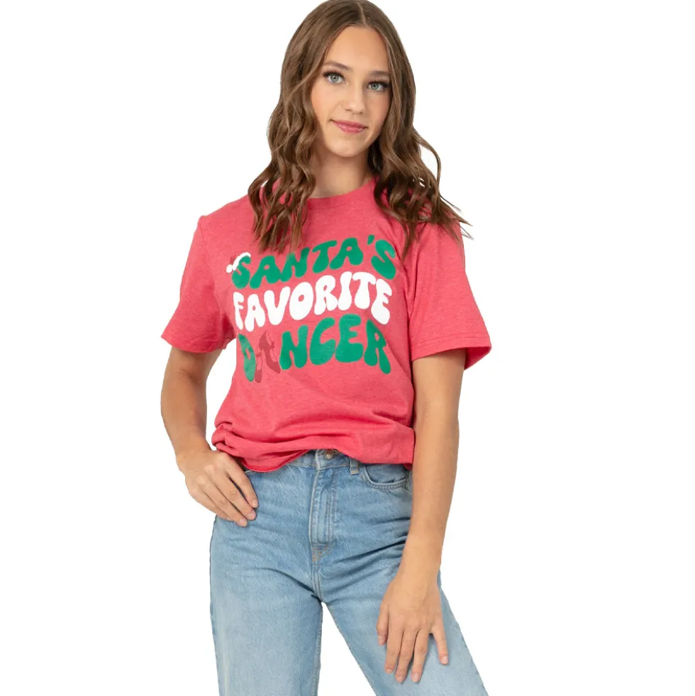Santa's Favorite Dancer Tshirt