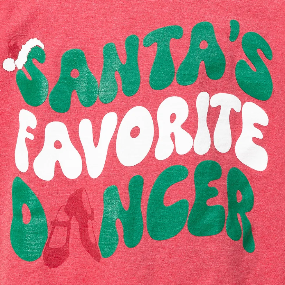 Santa's Favorite Dancer Tshirt