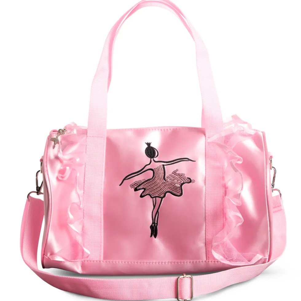 Sequin Ballerina Barrel Bag