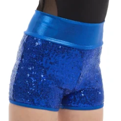 Sequin High Waist Short