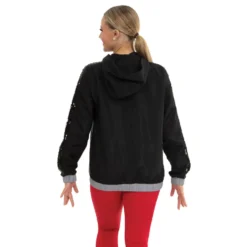 Sequin Panel Windbreaker