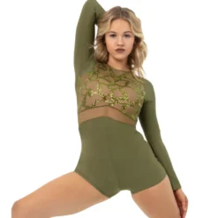 Sequin Sweetheart Biketard