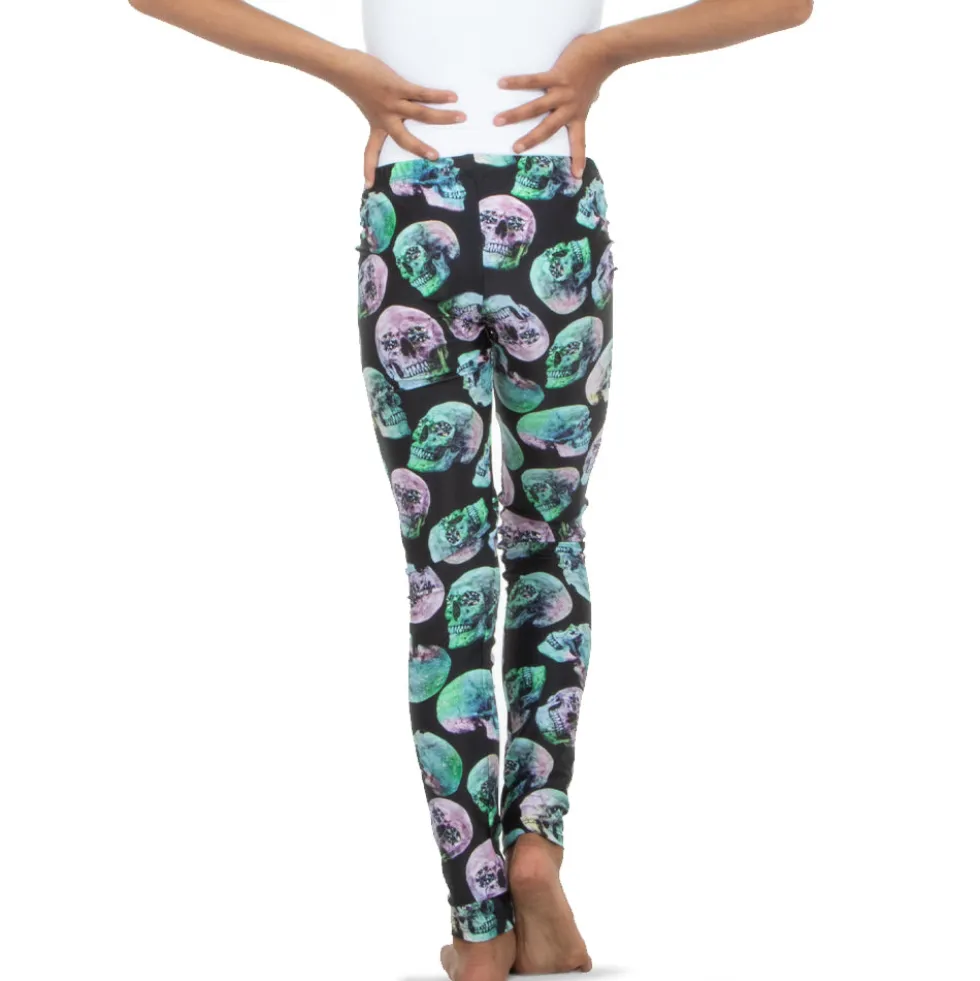 Skull Diamond Youth Legging