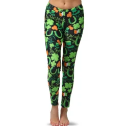 St.Patrick's Day Irish Lucky Leggings