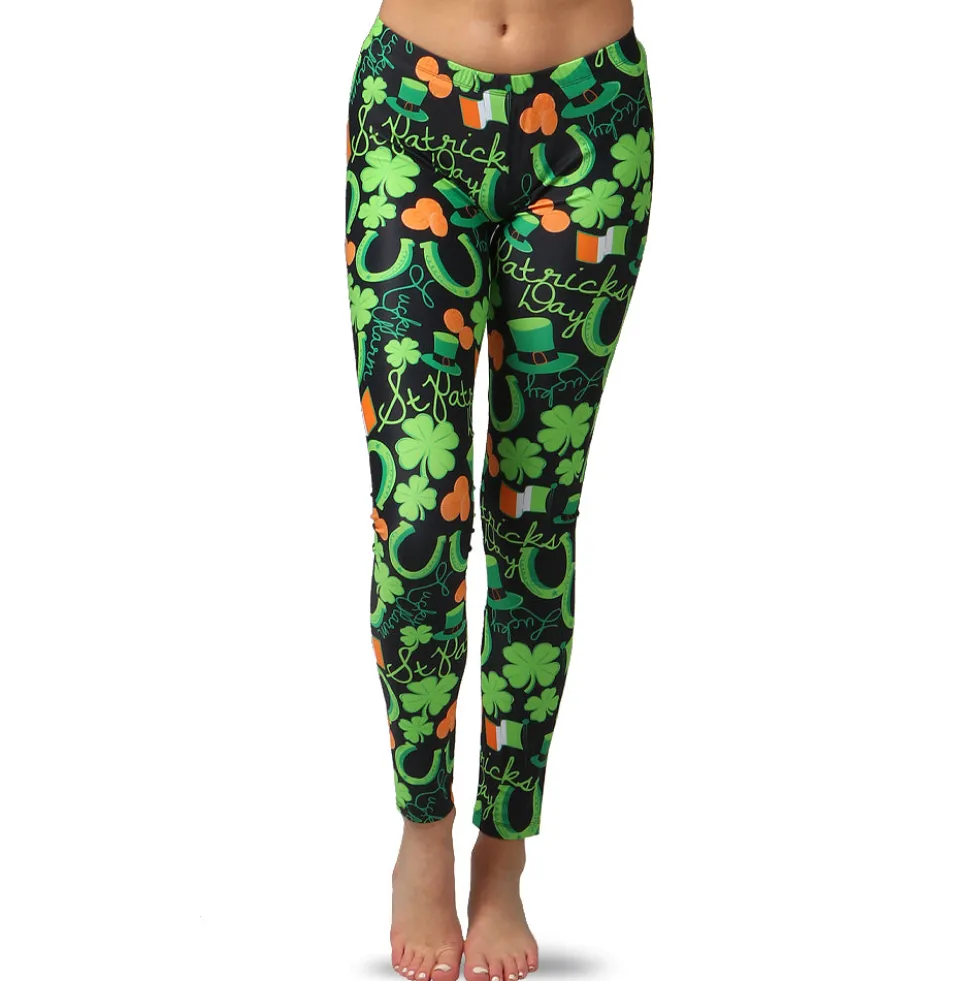 St.Patrick's Day Irish Lucky Leggings