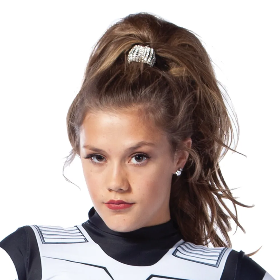 Stretch Rhinestone Pony