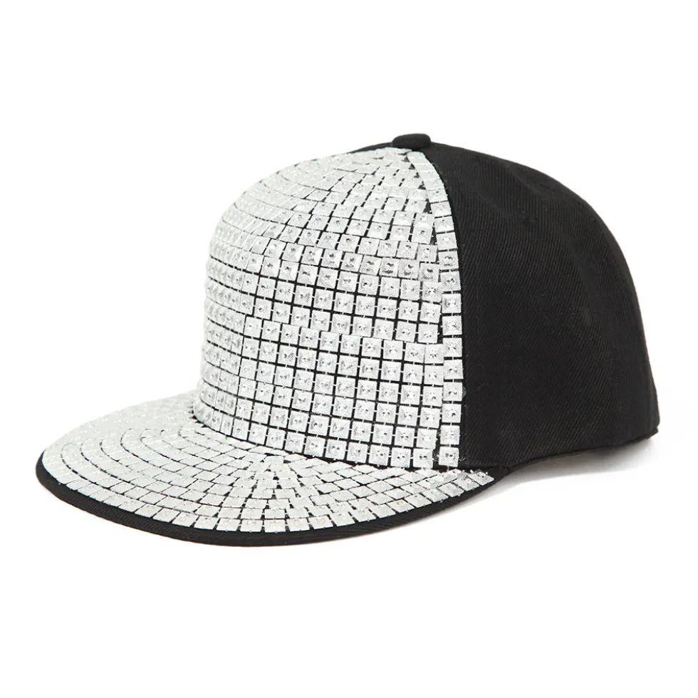 Studded Flat Bill Cap