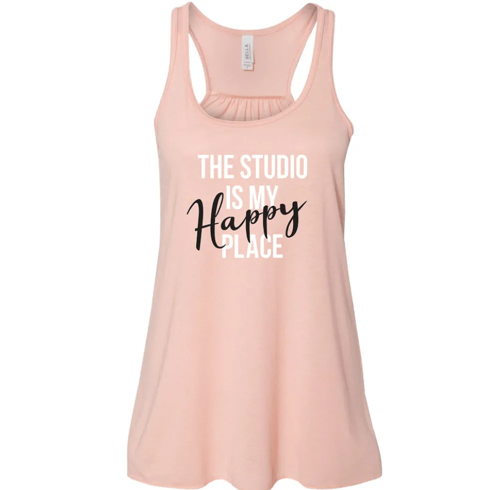 Studio Is My Happy Place Tank