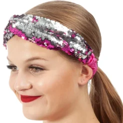 Twist Knot Sequin Headband