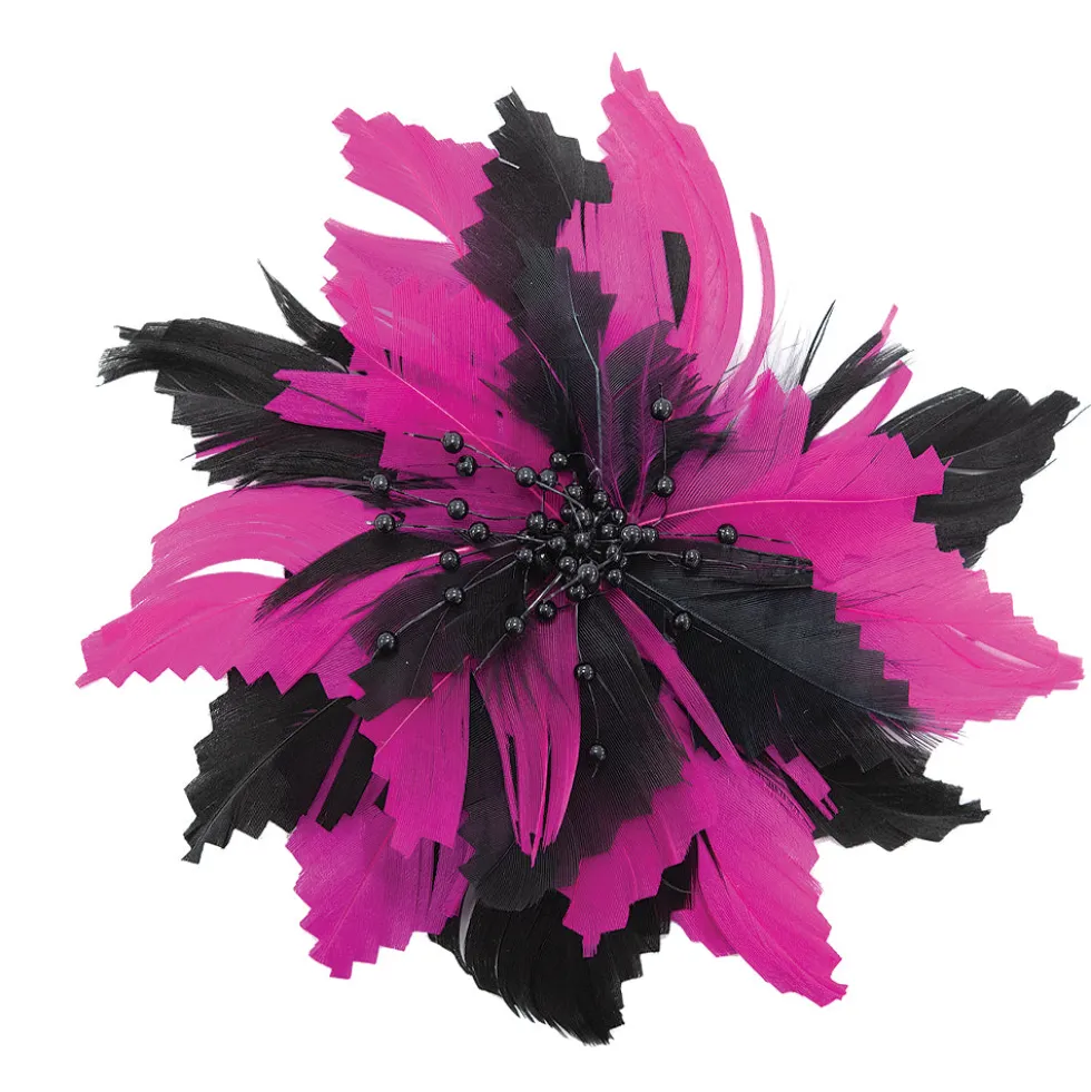 Two Tone Flower Hair Clip