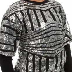 Up in Smoke Sequin Long Sleeve