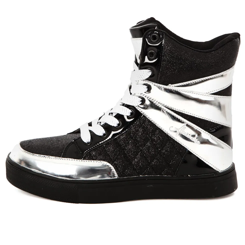 Youth Alexandra Glitter High Top Sneaker