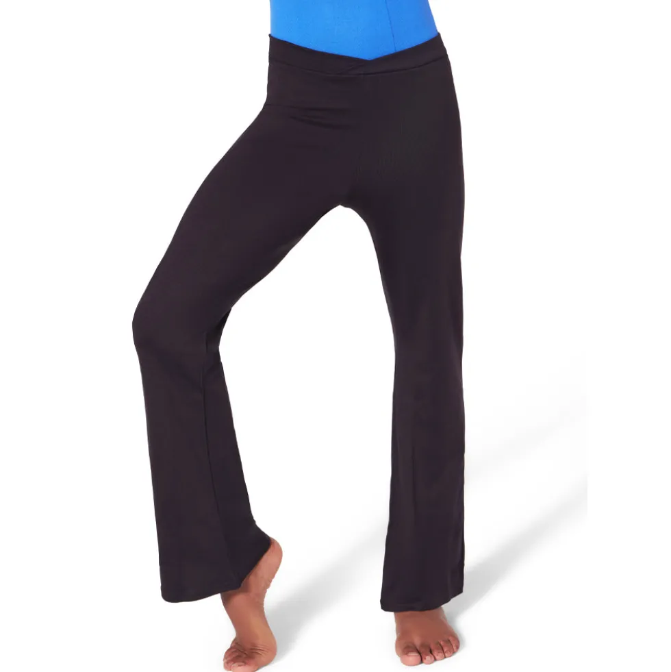 Youth Capezio Cross Front Jazz Pant